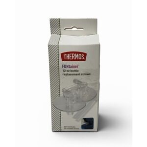 Thermos Replacement Straws Funtainer Bottle 12 Oz F410 F401 Set Of 2 Double Pack